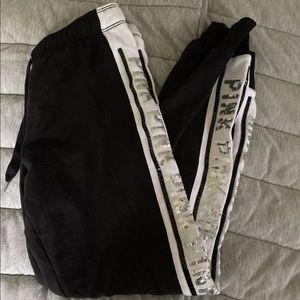 PINK lightweight sweatpants jogger NWT SZ M